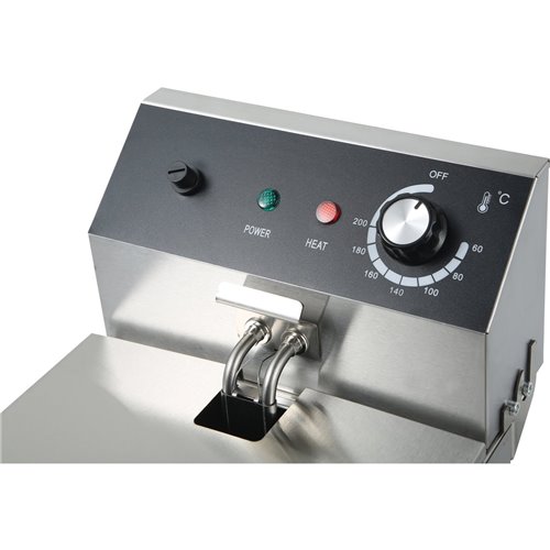 Commercial Fryer Single Electric 6 litre 2.5kW Countertop | DA-HEF81