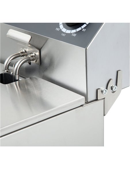 Commercial Fryer Single Electric 6 litre 2.5kW Countertop | DA-HEF81