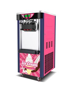 Three Flavour Soft Serve Ice Cream &amp Frozen Yoghurt Machine 18-20L/H | Stalwart DA-BJ188C