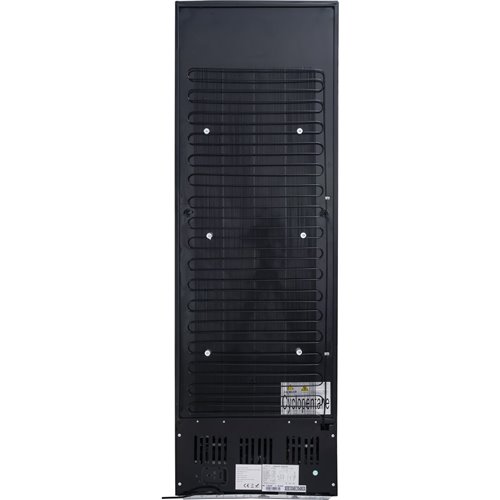 Commercial Drink cooler Upright 352 litres Dynamic cooling Hinged glass door Black | Stalwart DA-LG352DFBLACK