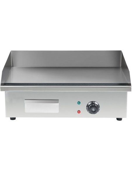 Commercial Griddle Smooth 550x430x240mm 3kW Electric | Stalwart DA-HEG818