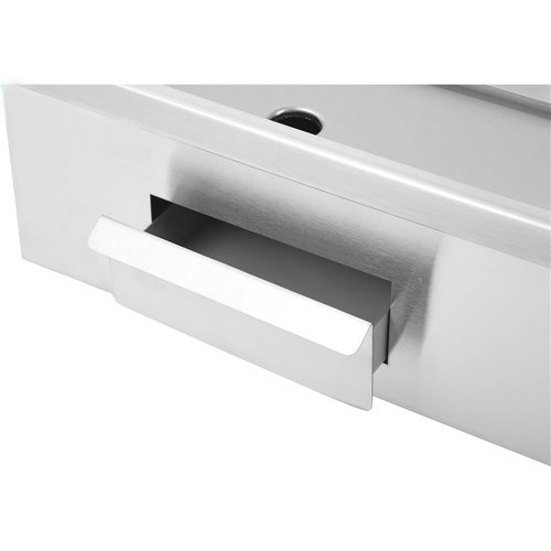 Commercial Griddle Smooth 550x430x240mm 3kW Electric | Stalwart DA-HEG818