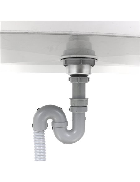 Commercial Pot Wash Sink Stainless steel 1 bowl Splashback 1800x600x900mm Square legs | Stalwart DA-PSA18060