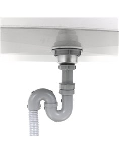 Commercial Pot Wash Sink Stainless steel 1 bowl Splashback Bottom shelf 2000x600x900mm Square legs | Stalwart DA-PSA20060U 2