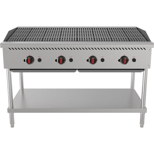 Commercial Gas Chargrill Freestanding 1200mm Width | Stalwart DA-MGL48MF