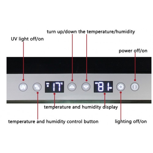 Professional Meat Dry Aging Maturing Refrigerator 75 litres | DA-SN75