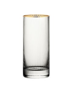 
Utopia Hayworth Hiball Gold Rim Glasses 355ml (Pack of 6)