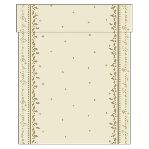 
Swansoft Winter Greetings Airlaid Table Runner 38cm x 12m (Pack 6)