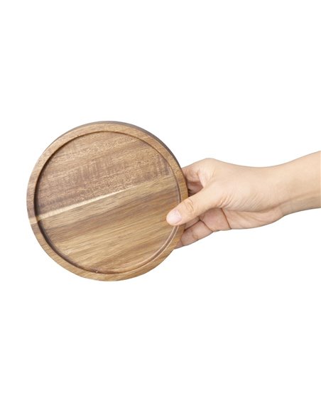 
Olympia Acacia Round Plates 150(D)mm