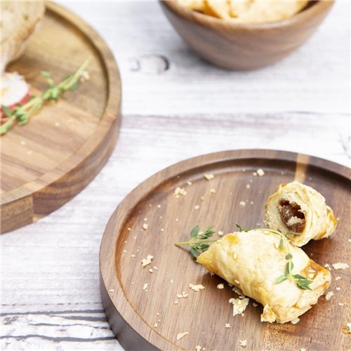 
Olympia Acacia Round Plates 150(D)mm