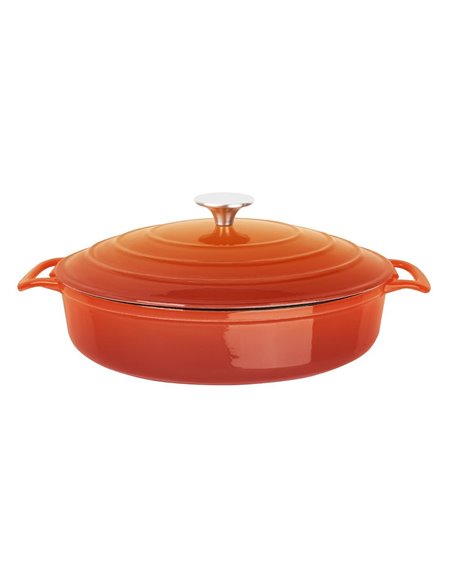 
Vogue Orange Round Sauté Pan 3.5Ltr