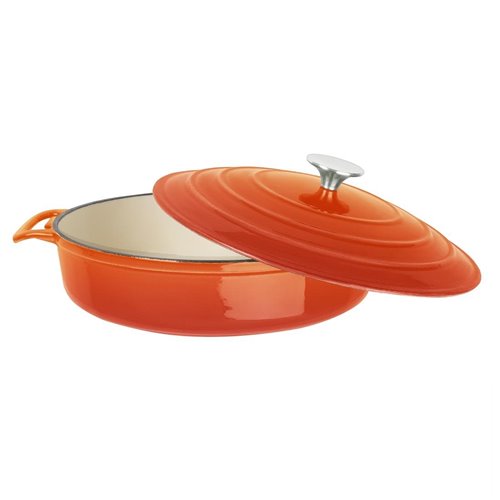 
Vogue Orange Round Sauté Pan 3.5Ltr