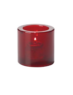 
Hollowick Thick Round Ruby Tealight 70mm x 73mm (Pack of 6)