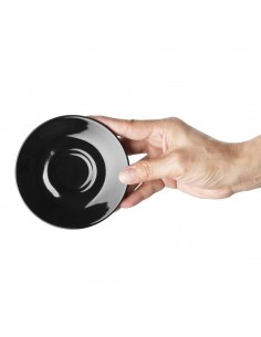 
Olympia Cafe Espresso Saucer Black (Pack of 12) 2