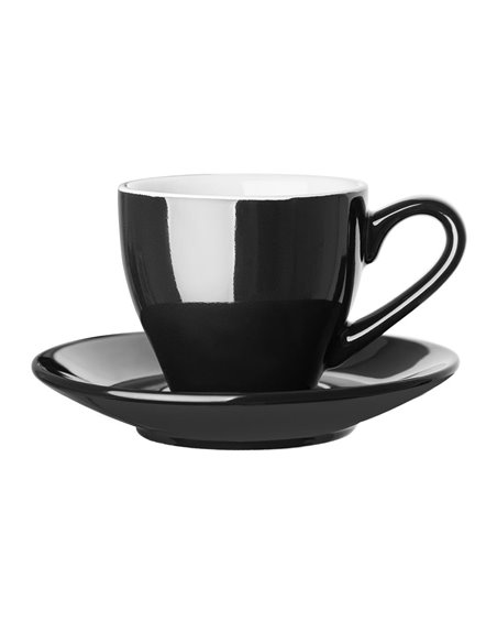 
Olympia Cafe Espresso Saucer Black (Pack of 12)