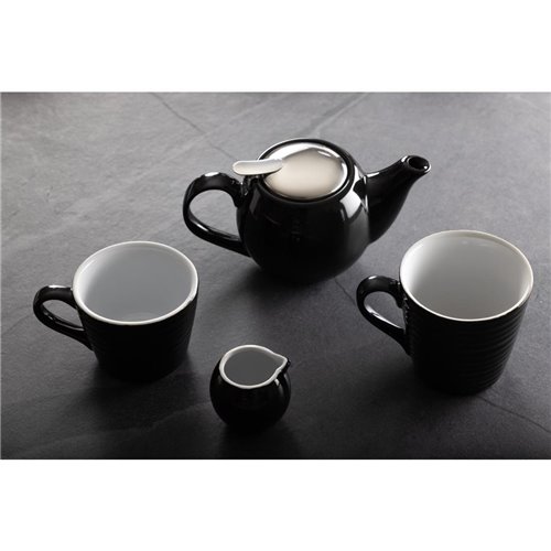 
Olympia Cafe Espresso Saucer Black (Pack of 12)