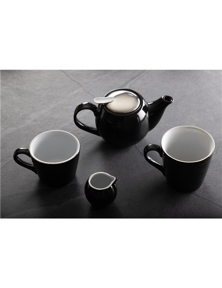 
Olympia Cafe Espresso Saucer Black (Pack of 12)