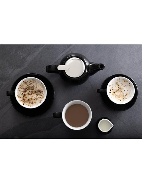 
Olympia Cafe Espresso Saucer Black (Pack of 12)