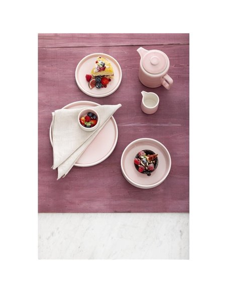 
Olympia Fondant Plate Pink - 270mm 10 2/3" (Box 4)