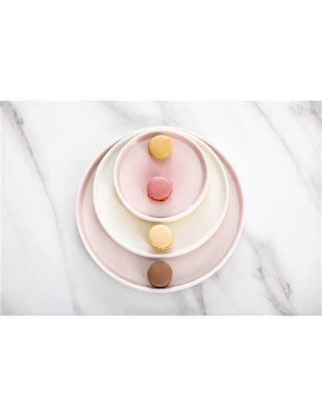 
Olympia Fondant Plate Pink - 270mm 10 2/3" (Box 4)