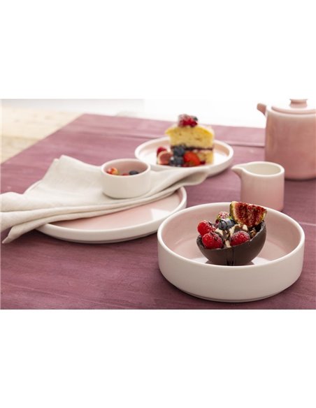 
Olympia Fondant Plate Pink - 270mm 10 2/3" (Box 4)