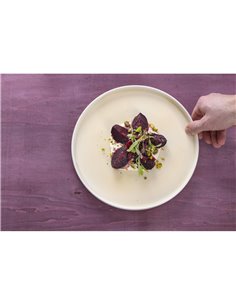 
Olympia Fondant Plate Lemon - 270mm 10 2/3" (Box 4) 2