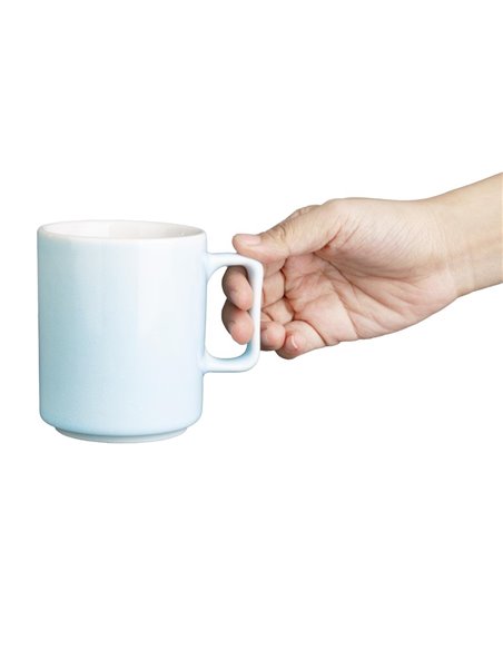 
Olympia Fondant Mug Aqua - 340ml 11.5fl oz (Box 6)