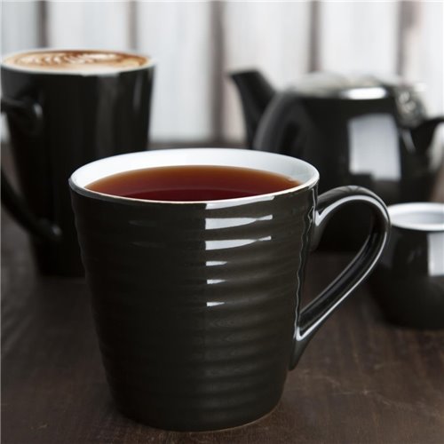 
Olympia Cafe Aroma Mug Black - 340ml (Pack of 6)