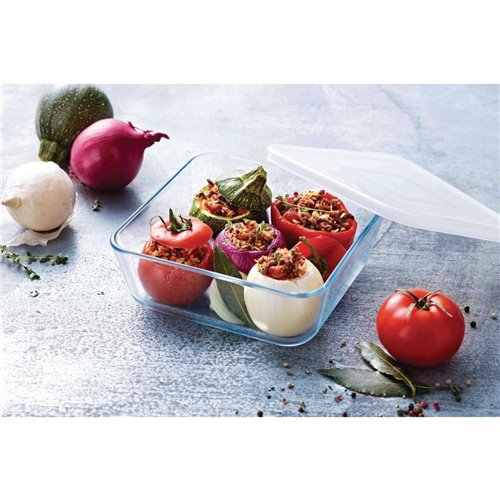 
Pyrex Cook & Freeze Square Dish With Lid 2 Ltr