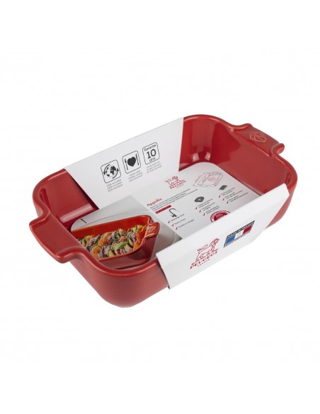 
Peugeot Ceramic Rectangular 220mm RED