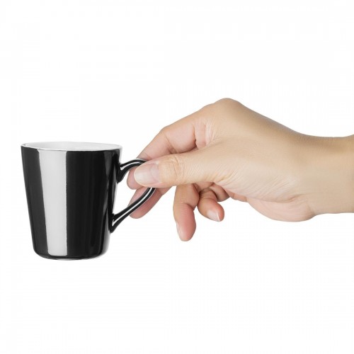 
Olympia Cafe Flat White Cup Black - 170ml (Pack of 12)