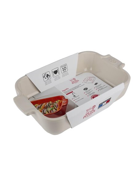 
Peugeot Ceramic Rectangular 220mm ECRU( IVORY)