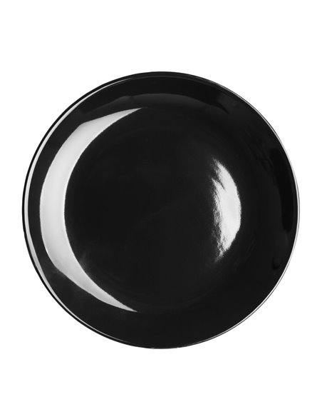 
Olympia Cafe Coupe Plate Black - 200mm 8" (Pack of 12)