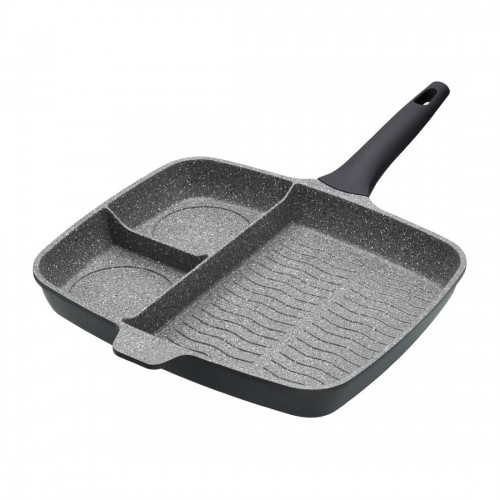 
MasterClass Three Section Grill Pan Aluminium 330mm