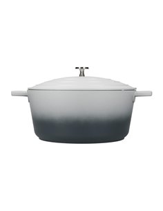 
MasterClass Casserole Dish 5000ml Grey Ombre