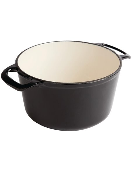 
Vogue Cook Like A Pro 3-Piece Cast Iron Casserole Dish Set