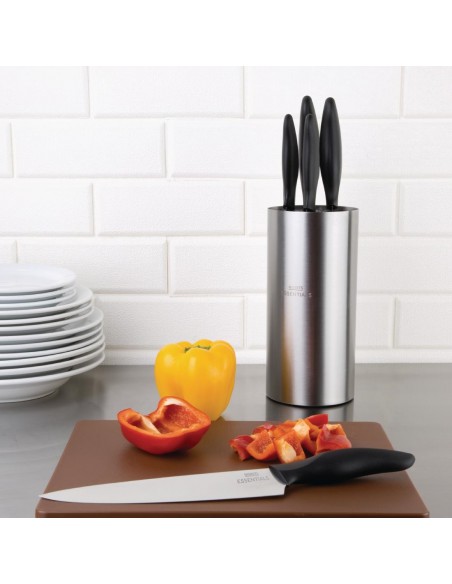 
Nisbets Essentials Knife Block and Knives Set