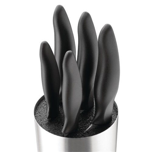 
Nisbets Essentials Knife Block and Knives Set