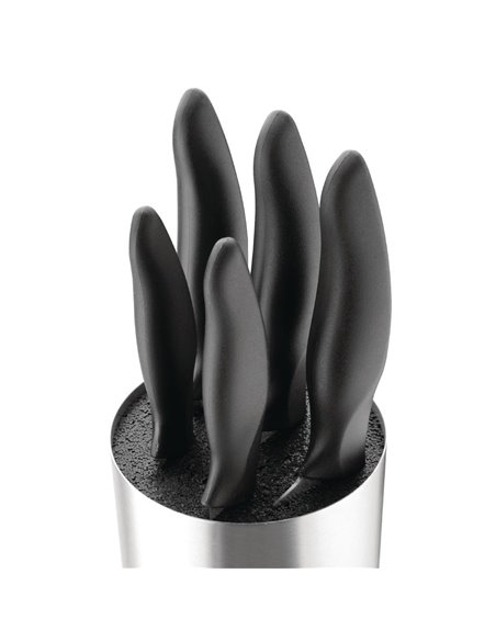
Nisbets Essentials Knife Block and Knives Set