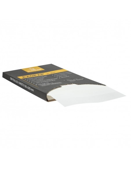 Matfer Bourgeat Exopap Baking Paper 325 x 530mm (Pack of 500) 
Matfer Bourgeat Exopap Baking Paper 325 x 530mm (Pack of 500)