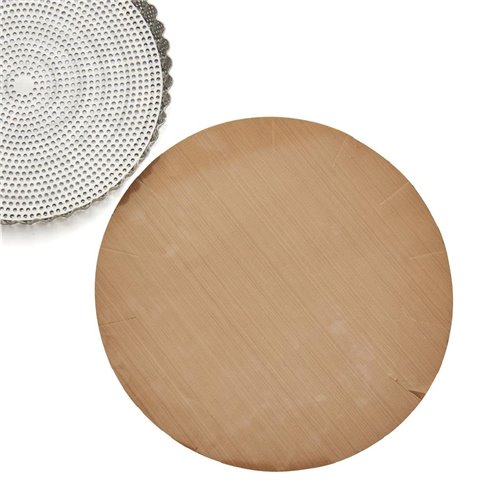 
De Buyer Special Non-stick Baking Sheet for 24cm Round Fluted Tart Mould (Pack 2)
