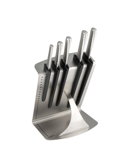 
Global Knives Ukon Range 6 Piece Knife Block Set
