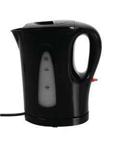 Caterlite Hotel Room Kettle Black 1Ltr