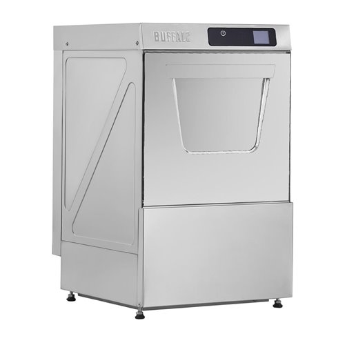 Buffalo Digital Undercounter Glass Washer 400mm Basket 2.9kW