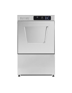 Buffalo Digital Undercounter Glass Washer 400mm Basket 2.9kW 2