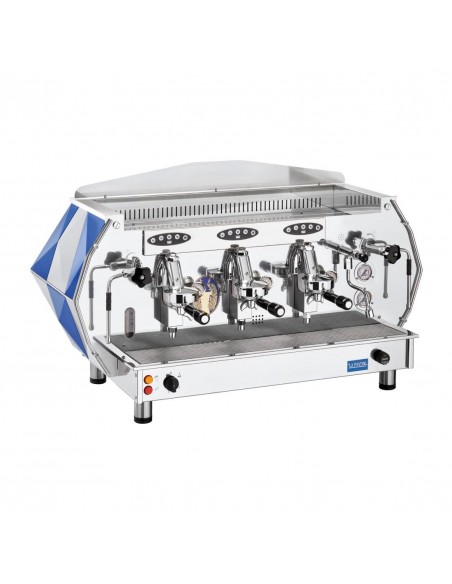 La Pavoni Group Automatic Professional Coffee Machine 3-Phase Blue DIA3SV1620EU