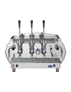 La Pavoni Three Group Professional Lever Coffee Machine 3-Phase Gold DIA3L2401EU