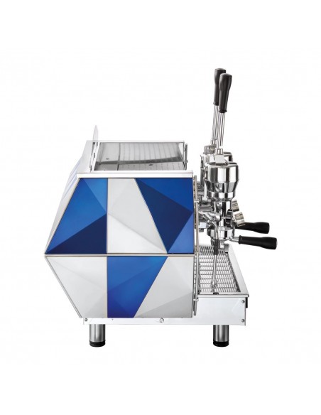 La Pavoni Two Group Professional Lever Coffee Machine 3-Phase Blue DIA2L2418EU