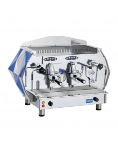 La Pavoni Two Group Automatic Professional Coffee Machine 3-Phase Blue DIA2SV1618EU