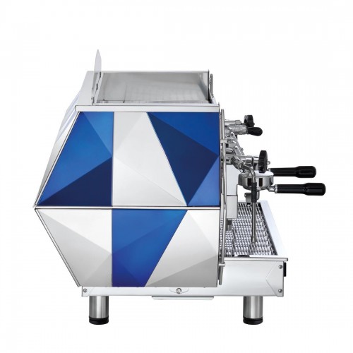 La Pavoni Two Group Automatic Professional Coffee Machine 3-Phase Blue DIA2SV1618EU